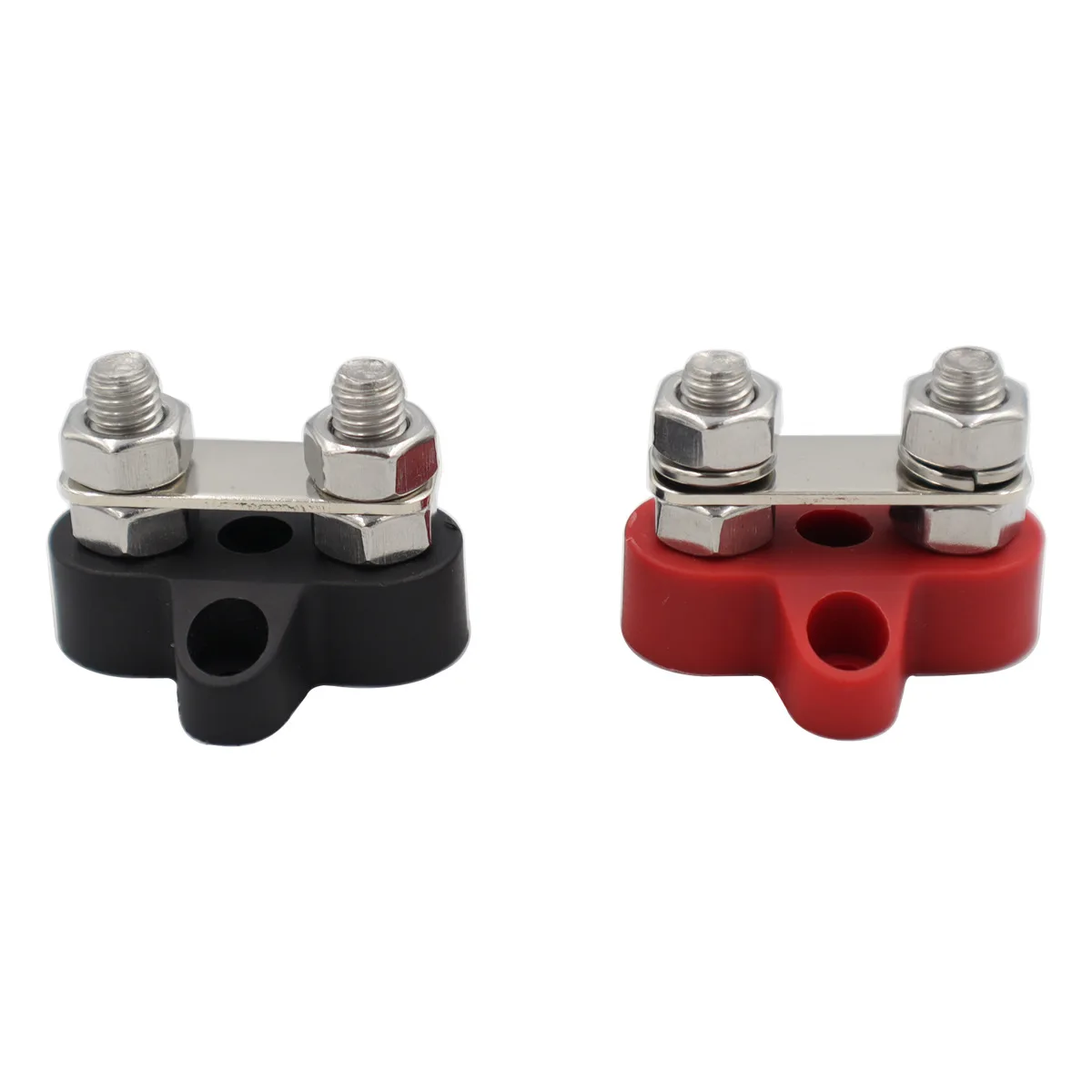 Bus Bar Terminal Block Batterie Power Stud Junction M6 M8 BusBar Heavy Duty Power Distribution Stud für Auto LKW RV Boot – Detail 11