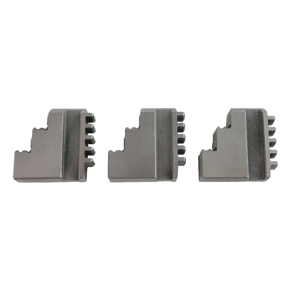 3Pcs Lathe Chuck Jaw Self Centering K11-80 External Outside Jaw For Metal Processing Turning Holding Tool