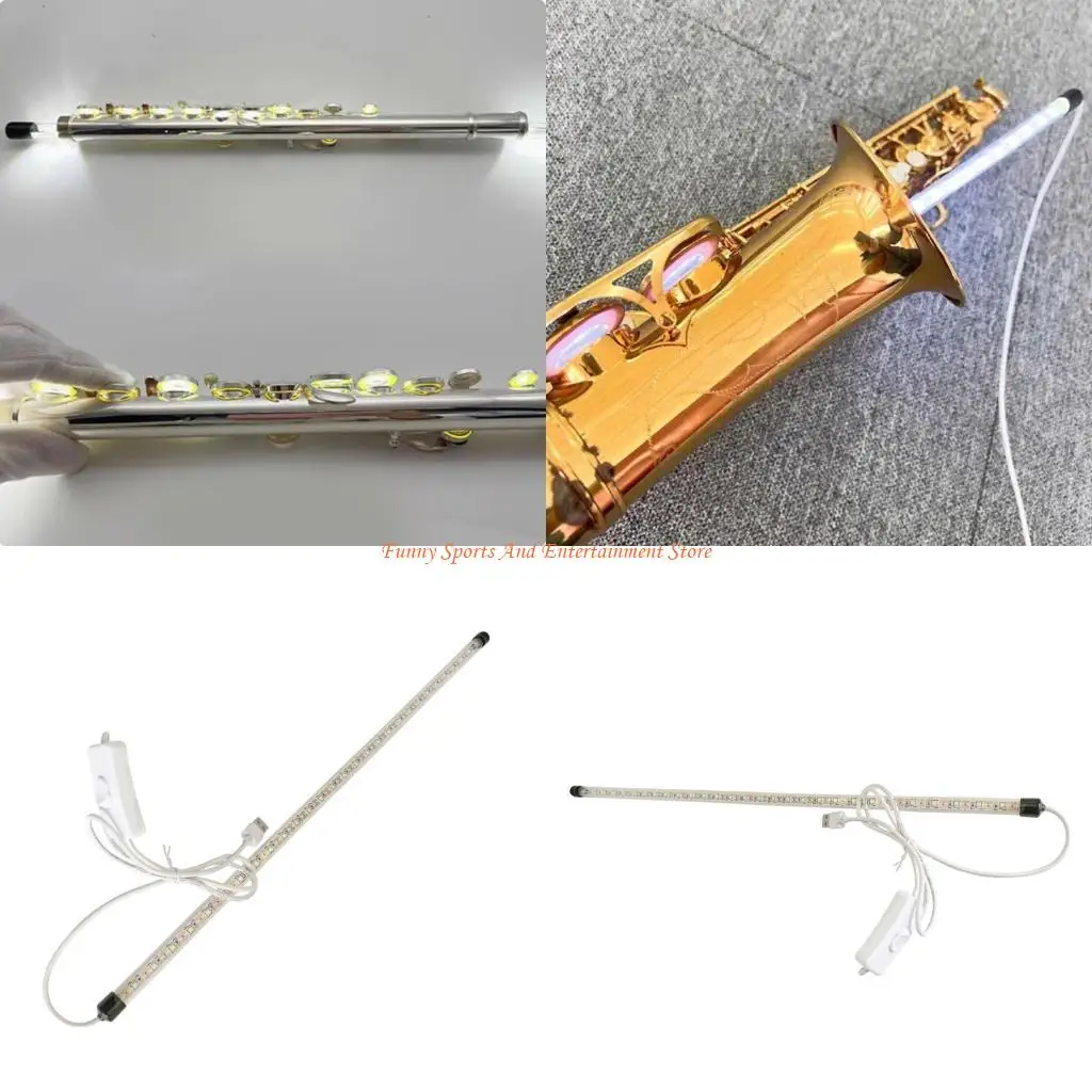 

C4DE Multifuntional LED Workshop Lighting LED Light Tube Suitable for Brass Instrument Care with Illuminations and Support