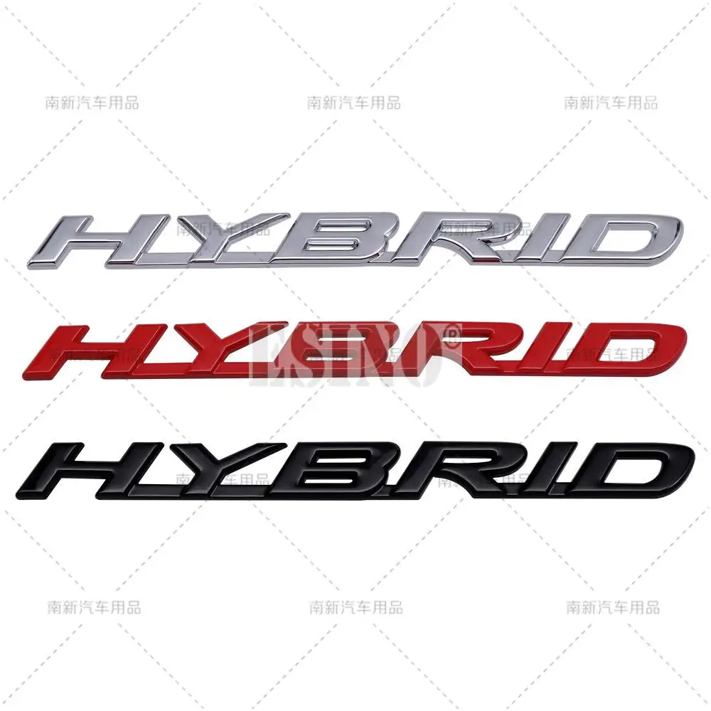 Car Styling 3D Hybrid Metal Adhesive Emblem Trunk Badge Fender Sticker Body Decal for Lexus ES300h IS300h LS500h RX 450h