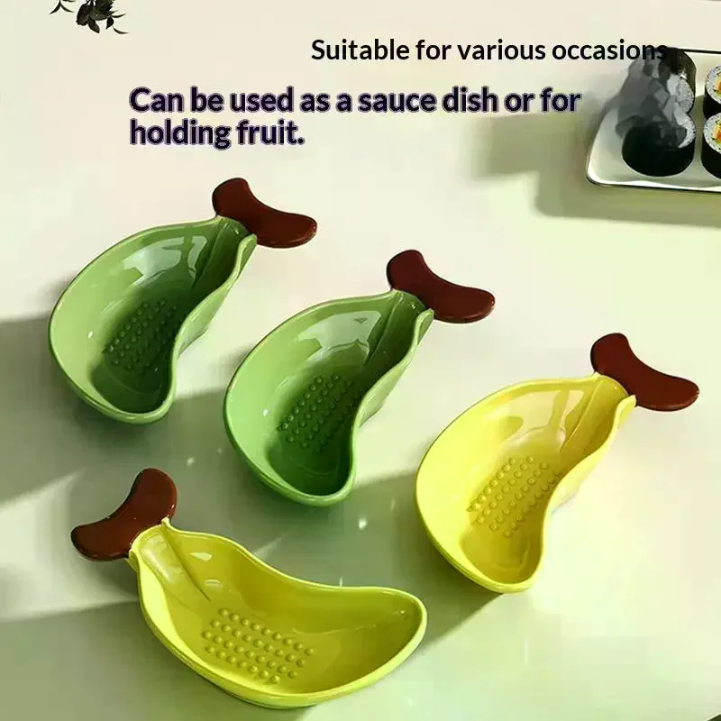 Manual Banana Grinding Plate Multi-functional Non-Slip Cute Food Grade Tool for Hot Pot Sauce Mashing