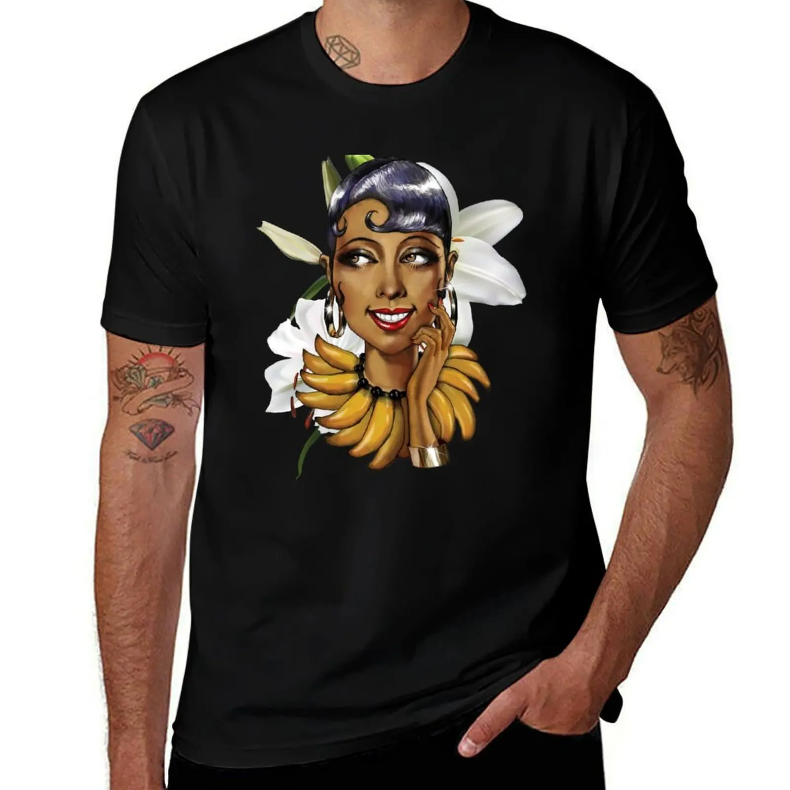 La Perle Noire T-Shirt Labor Work Casual T-Shirt