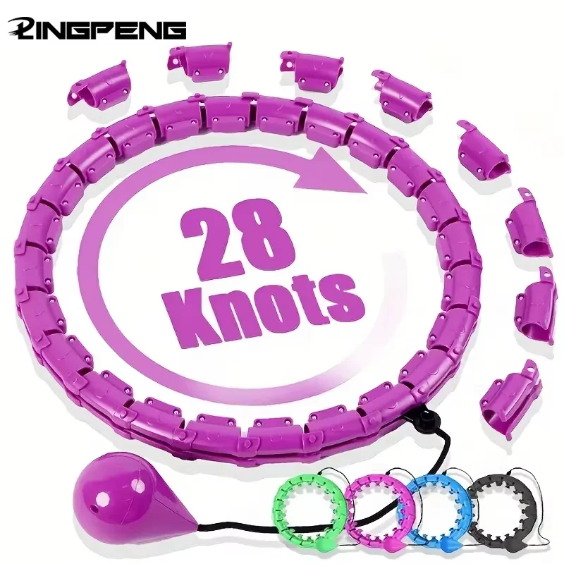 Aro de ejercicio desmontable ajustable, aro de Pilates para entrenamiento de cintura 2 en 1