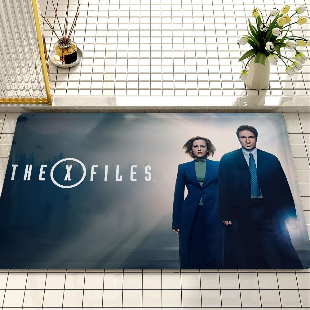 The X Files Door Mat Kids Room Bedroom Decoration Balcony Anti-Slip Doormat Living Room Doormat Area Rug