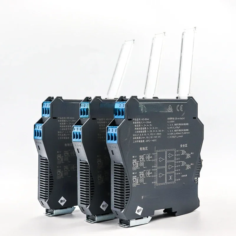 Hot sales 3-channel isolation safety barrier essential explosion-proof safety barrier module relay and isolation barrier