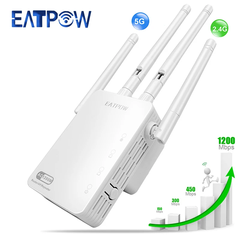 مُكرِّر Wi-Fi EATPOW 5G بسرعة 1200 ميجابت/ثانية: تقييم شامل لتحسين الإشارة في المنزل والعمل