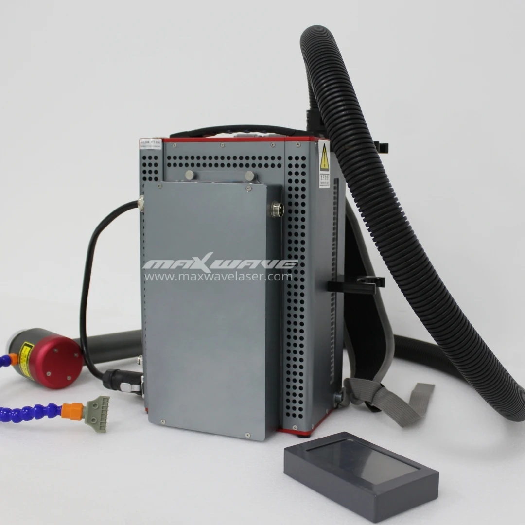 Лидер продаж, ручной лазер для удаления ржавчины, 50 Вт, 100 Вт, импульсная волоконная лазерная чистящая машина для рюкзака с сертификатом CE