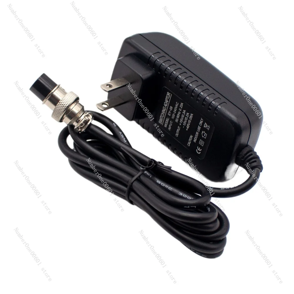 AC 100-240V EY-08 Mixer Transformer Power Adapter External Power Supply 4 Holes Output ±15V +48V