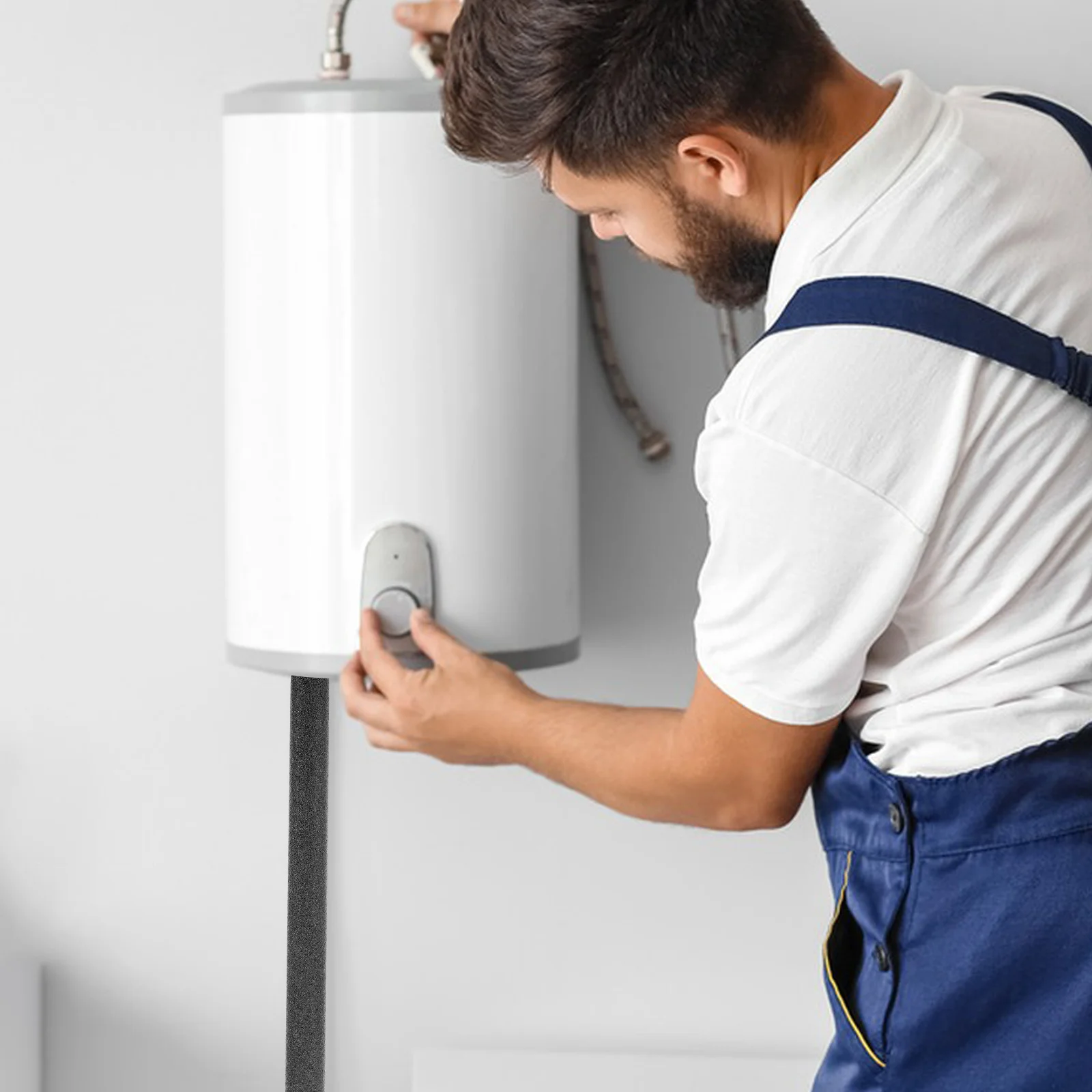 4 Stuks Isolatie Pijp Covers Schuim Buis Mouw Freeze Bescherming Anti-Collision Warme Tubing Sanitair Isolatie Schuim Buizen covers