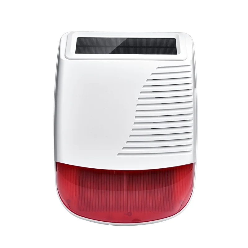 To Wireless Solar Strobe Siren Waterproof 433MHz For Our PG103 106 107 W2B W3B W4B W7B G30 G50 Home Burglar Wifi GSM Alarm