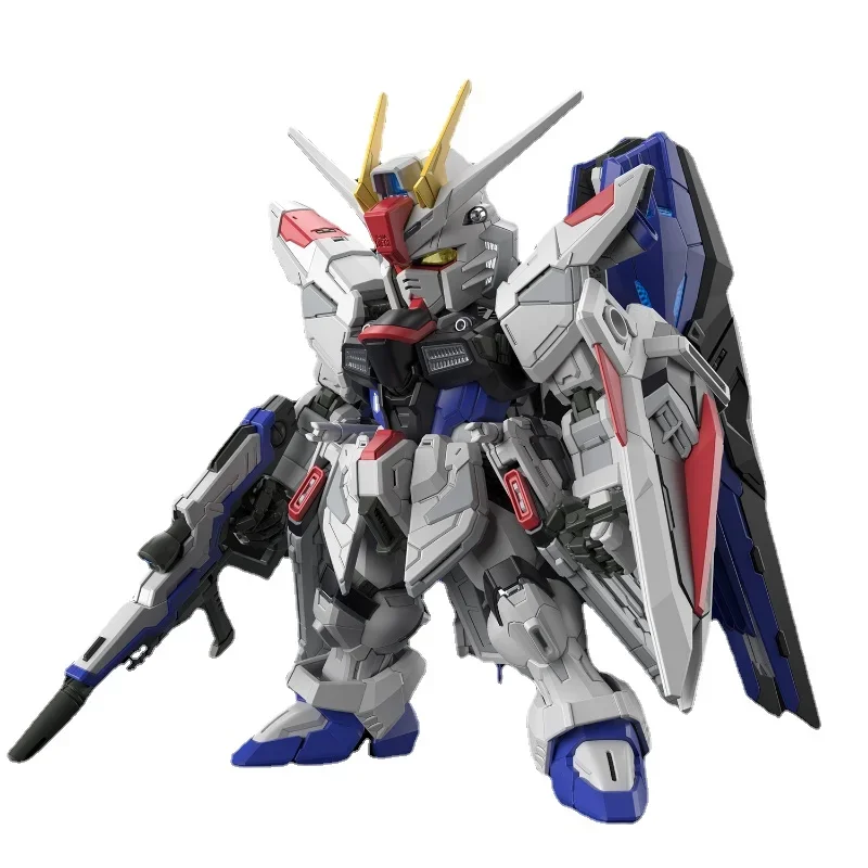 In Stock Bandai MGSD Gundam Seed ZGMF-X10A Freedom Gundam Joint Movable Figure Assembled Model Collectible Toys