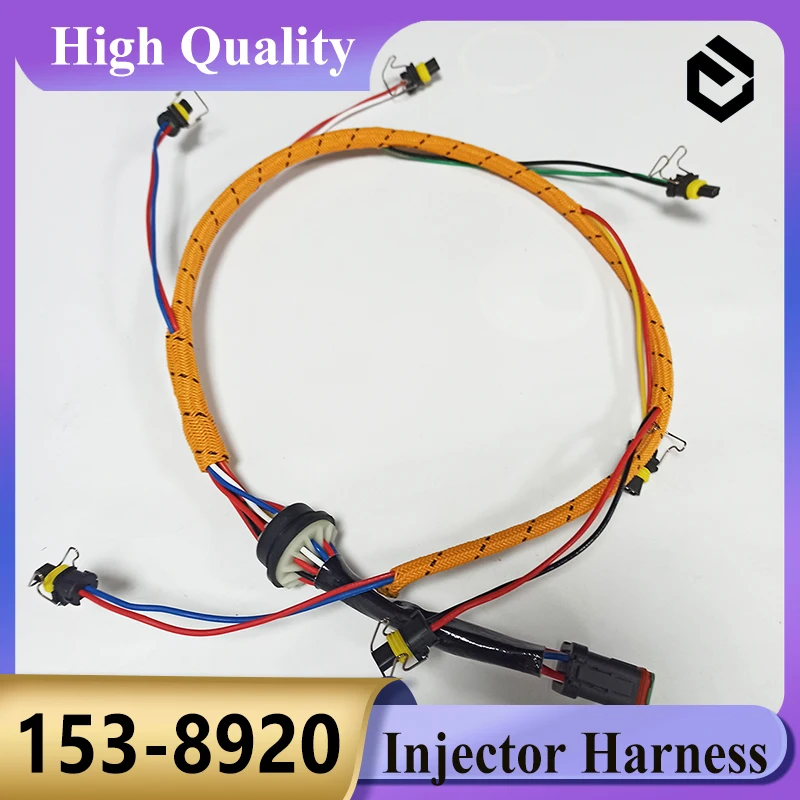 Injector Wire Harness 153-8920 1538920 for Caterpilar CAT 3126B C7 Engine  E325C E322C Excavator Parts