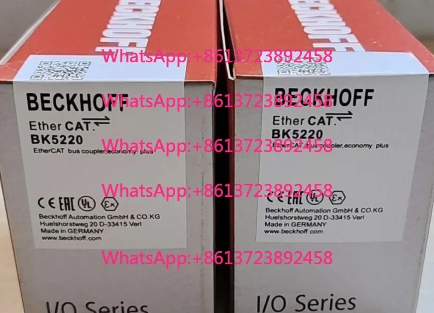 Beckhoff module BK5220, brand new original genuine product, made in Germany, with original packaging box