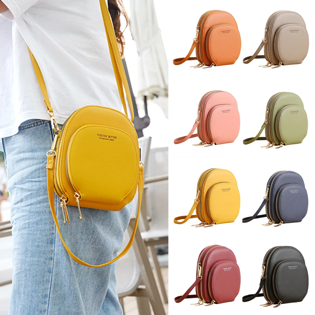 2023 New Women's Cell Phone Bag Long Large Capacity Multifunctional Mini Bag Durable Wear-Resistant Suitable for Business