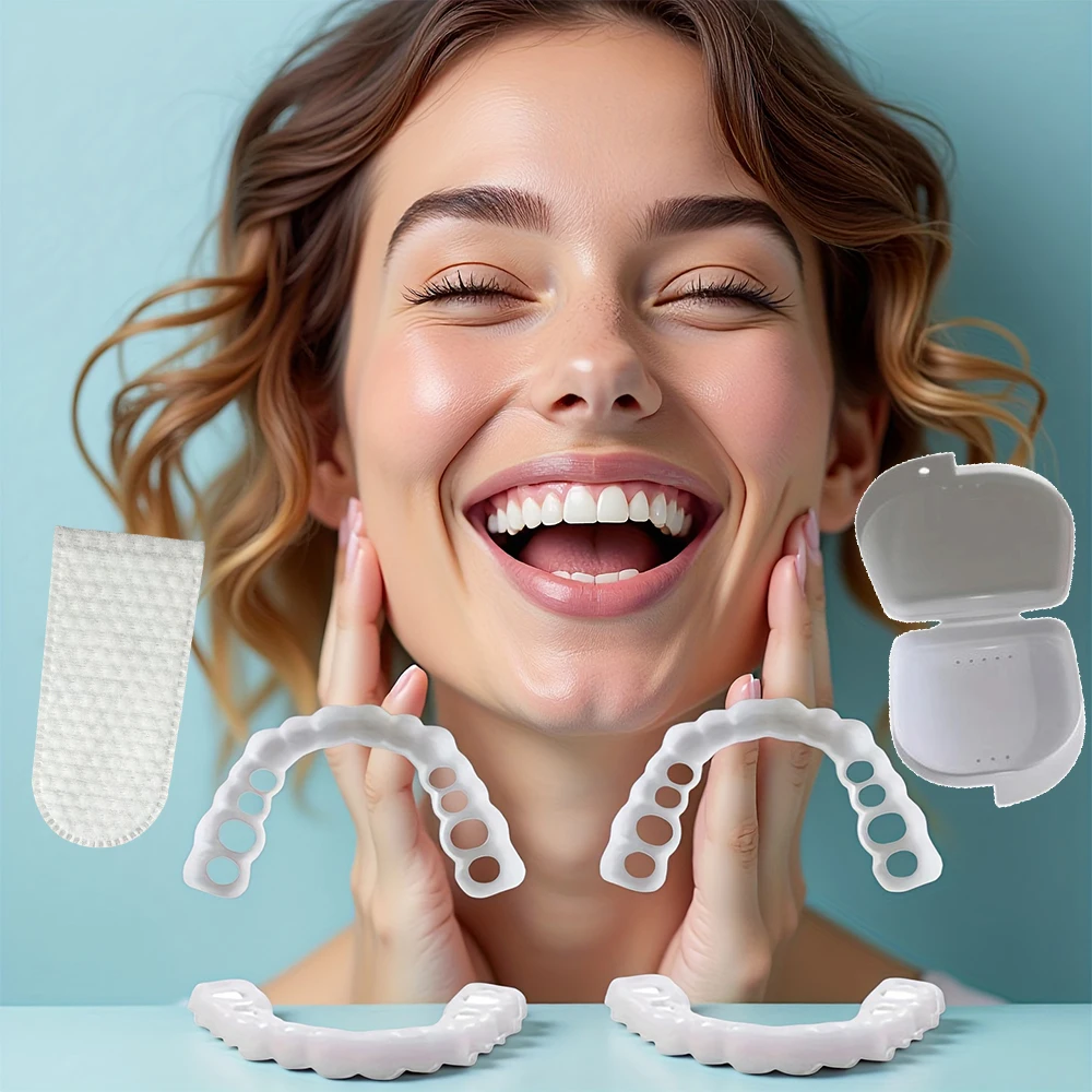 Graduation Gift Teeth Veneers, Instant Bright Smile Veneers, Elegant style for graduation photo shooting H2931