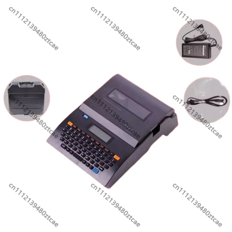 Heat Shrink Tube Number Tube Printer, Cable Wire Coding Marking Machine For Electrical Wire Labeling