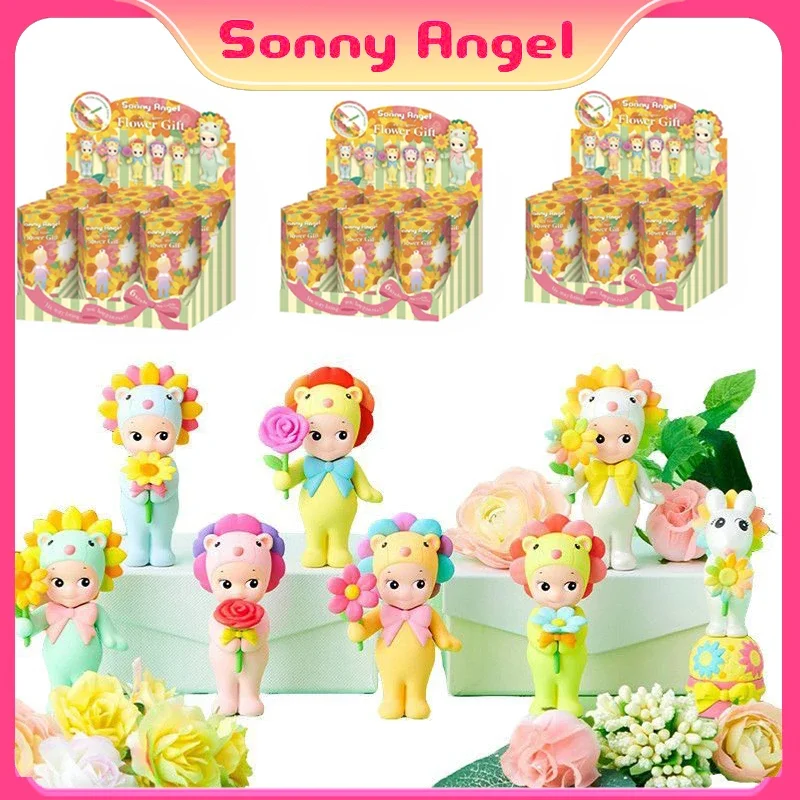 

Anime Sonny Angel Flower Series Kids Toys Angel Girls Candy House Series Figurines Trendy Toys Car Decorations Christmas Gifts