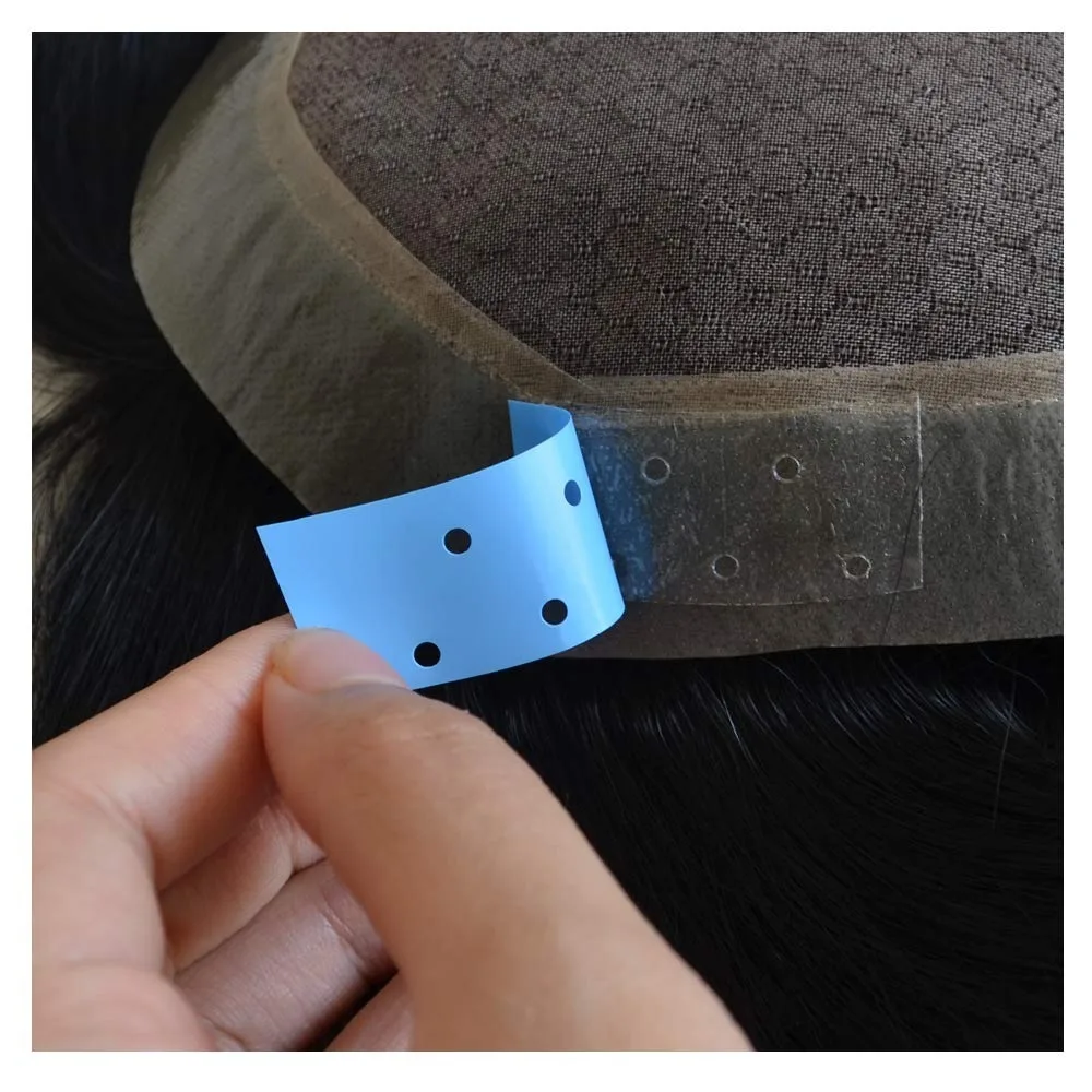 30pcs/Bag Super Strong Hair Wig Tape Double Adhesive Extension Tape Strips Waterproof For Toupee/Lace Wigs Film C Shape