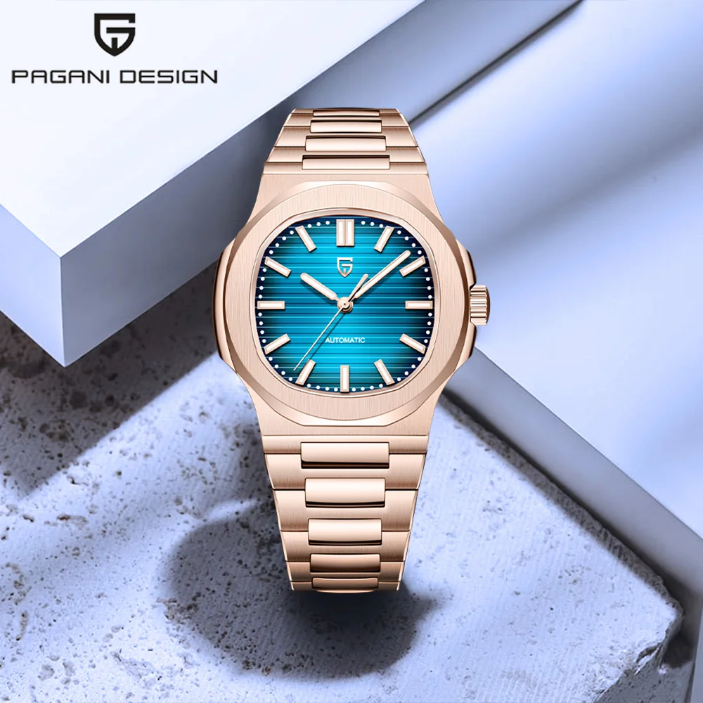 2025 Pagani Design Watch men's 1728 Luxury Retro Mechanical Watch Men's Sapphire Glass Stainless Steel 10BAR Men's Watch Sports