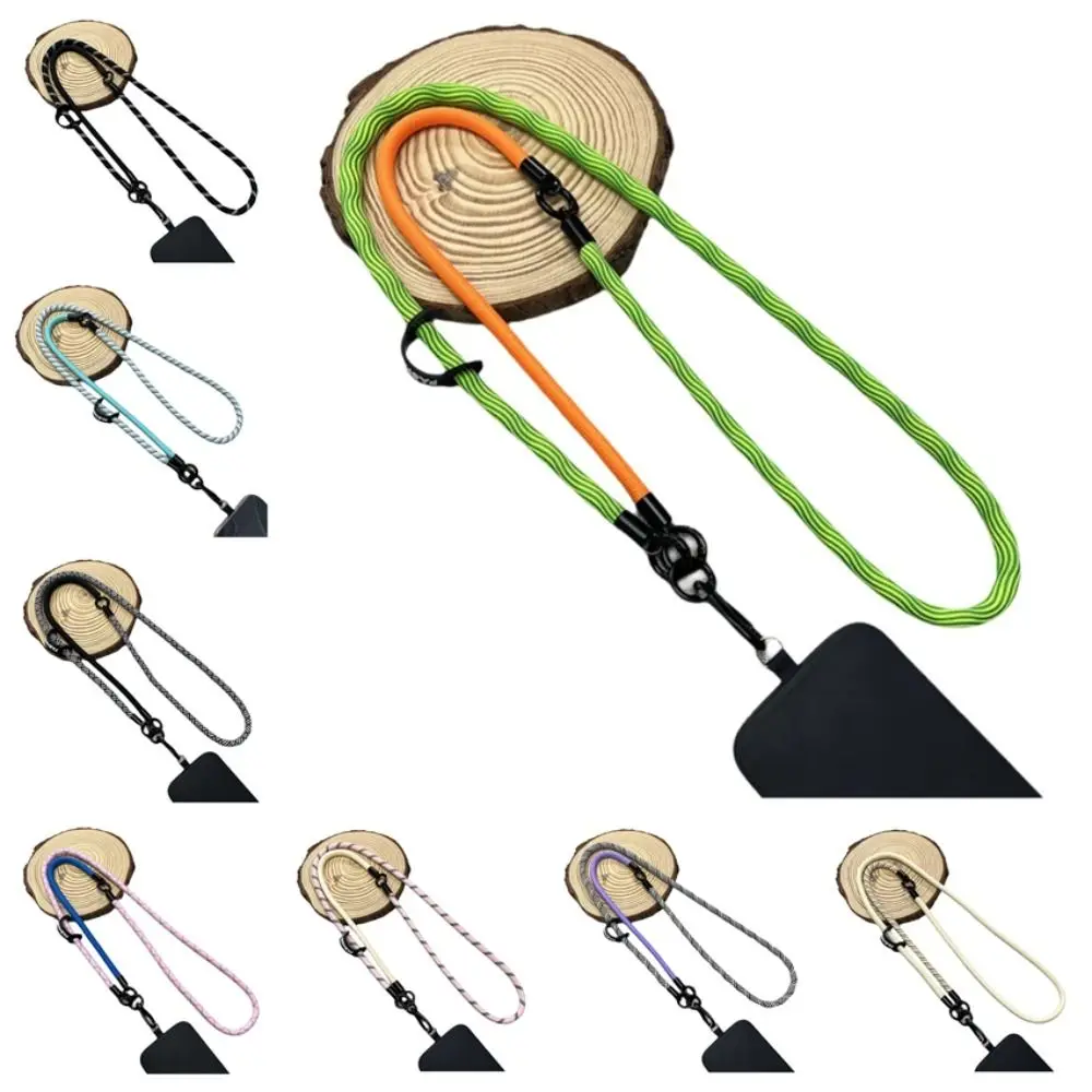 

120cm Phone Case Strap Adjustable Length Hands-Free Phone Lanyard Clip Attachment Lanyard Phone Case Chain Straps