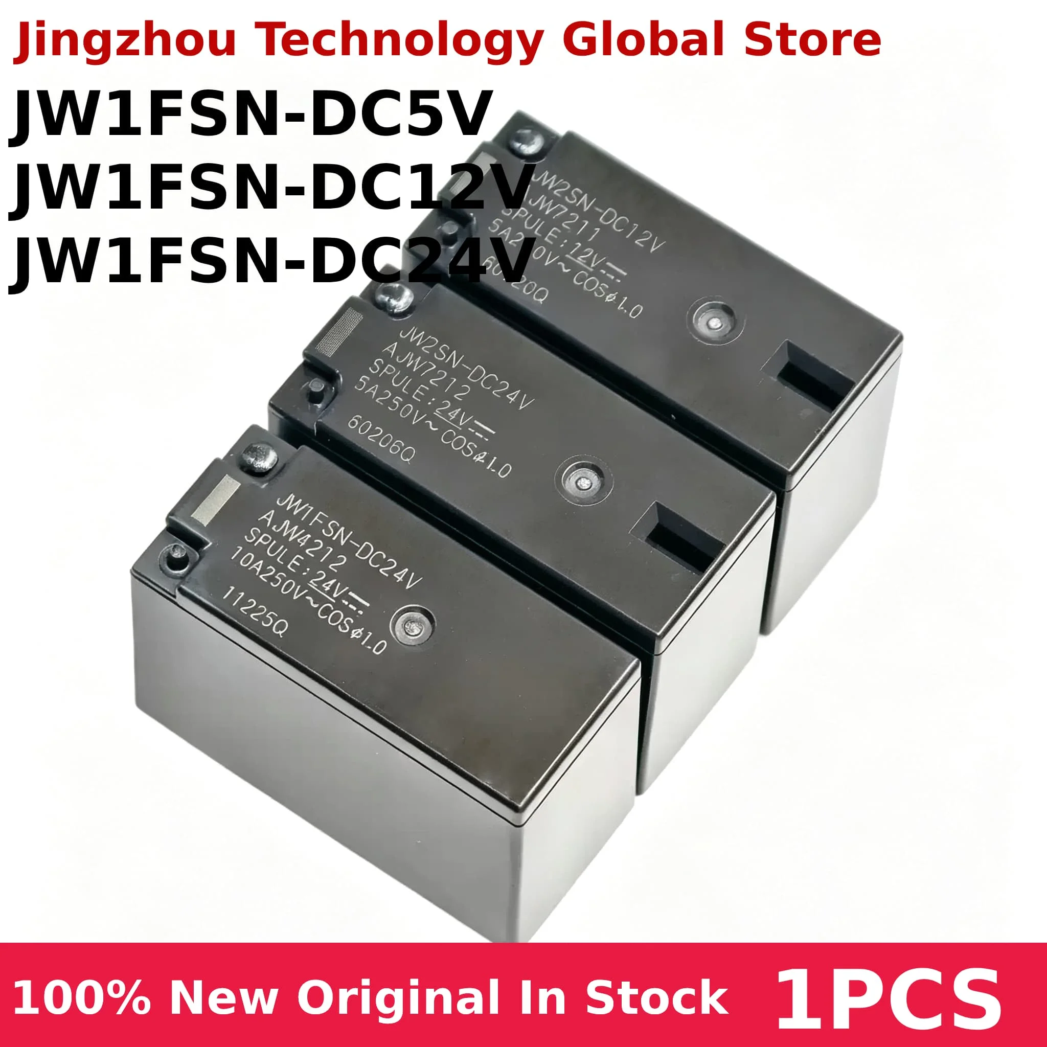 1PCS Relay JW1FSN-DC12V / JW1FSN-DC24V AJW4211 / AJW4212 JW1FSN DC12V / 24V 5pin 10A / 250VAC Relay Base 100% New Wholesale