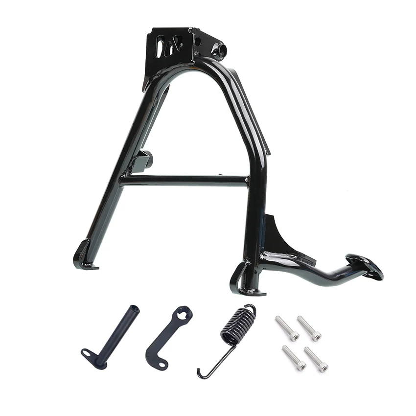 For HONDA XL750 Transalp 2023~2024 Parking Stand Central Firm Frame Center Stand Steel Rack Black XL-750 Motorcycle Accessories