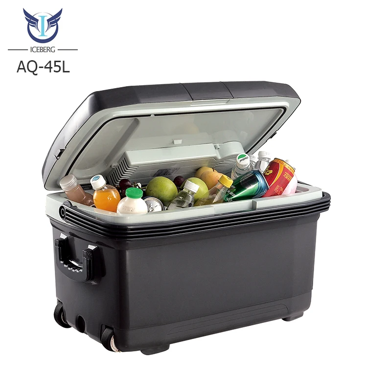 

45L dc 12v car portable fridge freezer refrigerator holiday outdoor