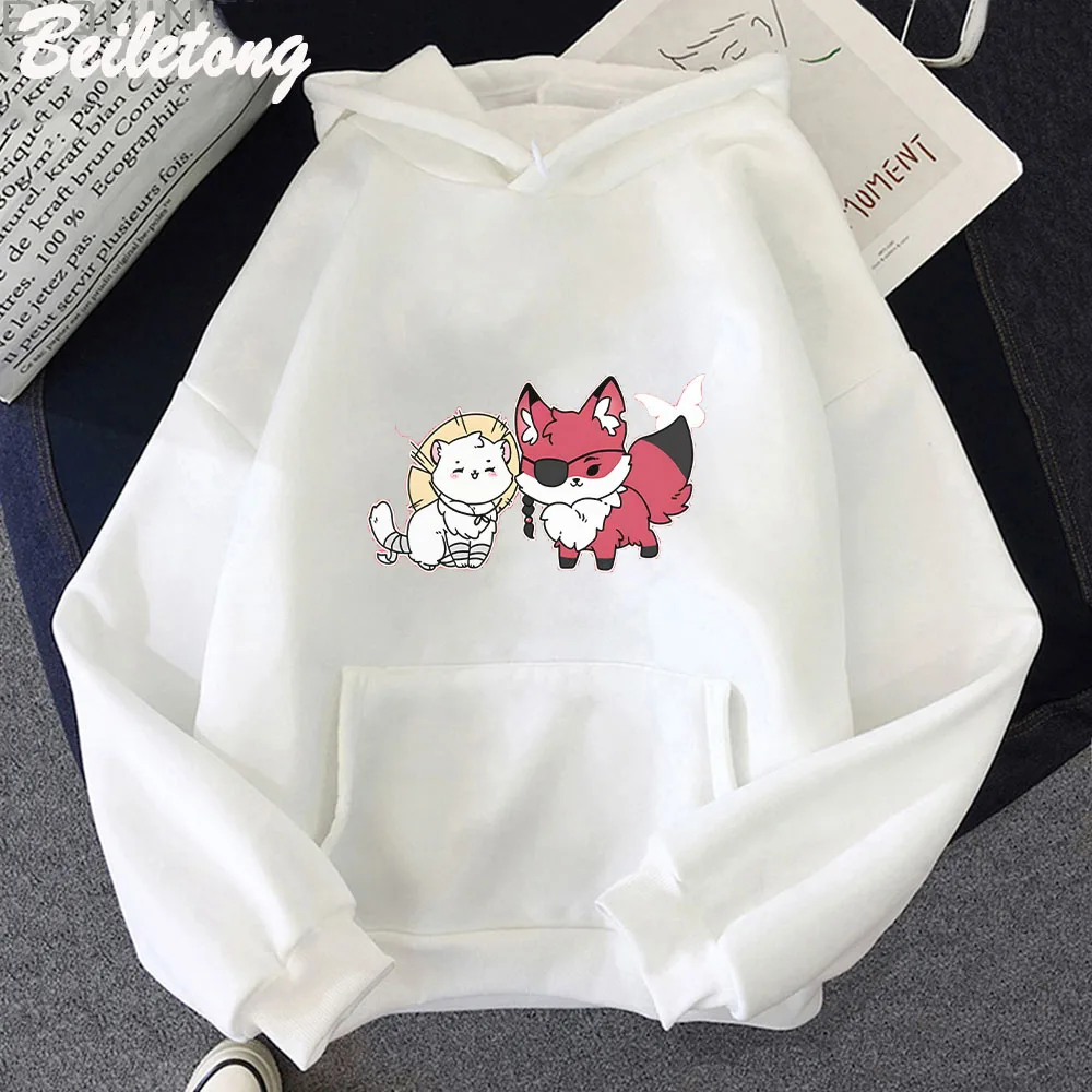 TGCF Hualian Hoodie Tian Guan Ci Fu hoddies Aesthetic Clothes Harajuku Hoodies Fashion Women Cartoon Pullover YK2 Sweatshirts