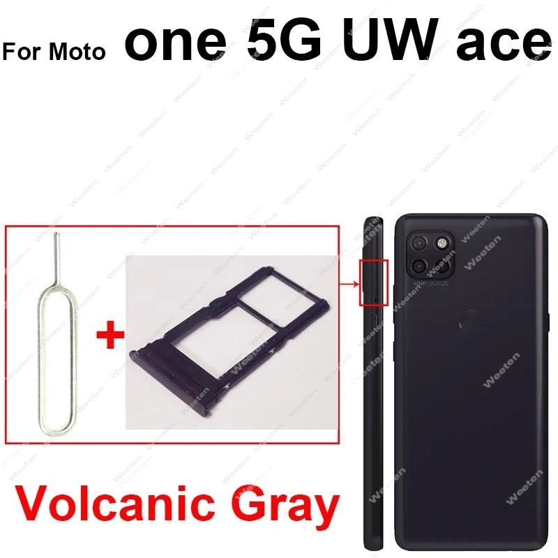 Sim Card Tray Holder Socket For Motorola MOTO G 5G Plus One 5G UW Ace G 5G 2020 2022 2023 2024 XT2113-3 XT2213 XT2313 XT2417-1