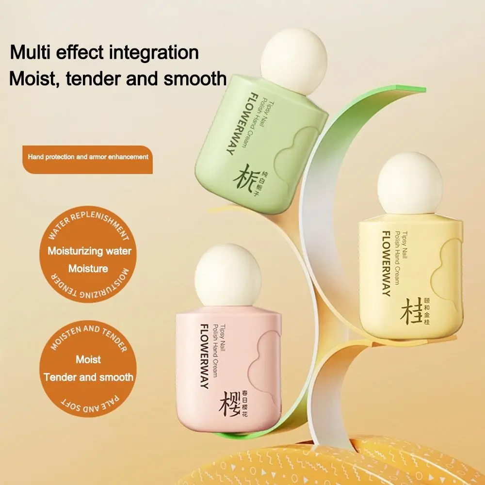 New Moisturizing Hand Armor Cream Fragrant Lasting Hand Cream Hydrating Fading Hyaluronic Acid Hand Serum