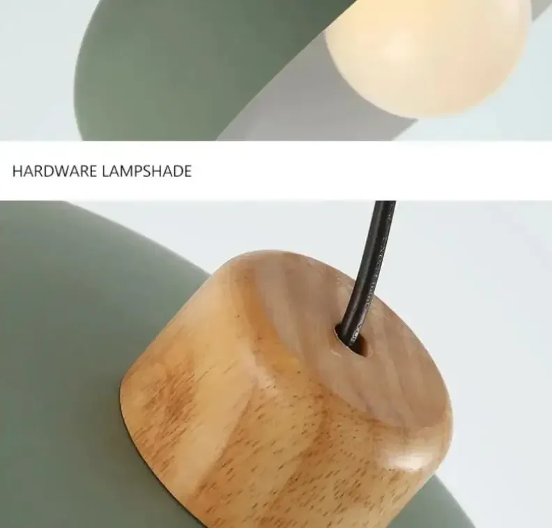 Creative Nordic Chandelier Modern Pendant Lamps Restaurant Kitchen Iron Hanging Light Indoor Lamps For Home Decor