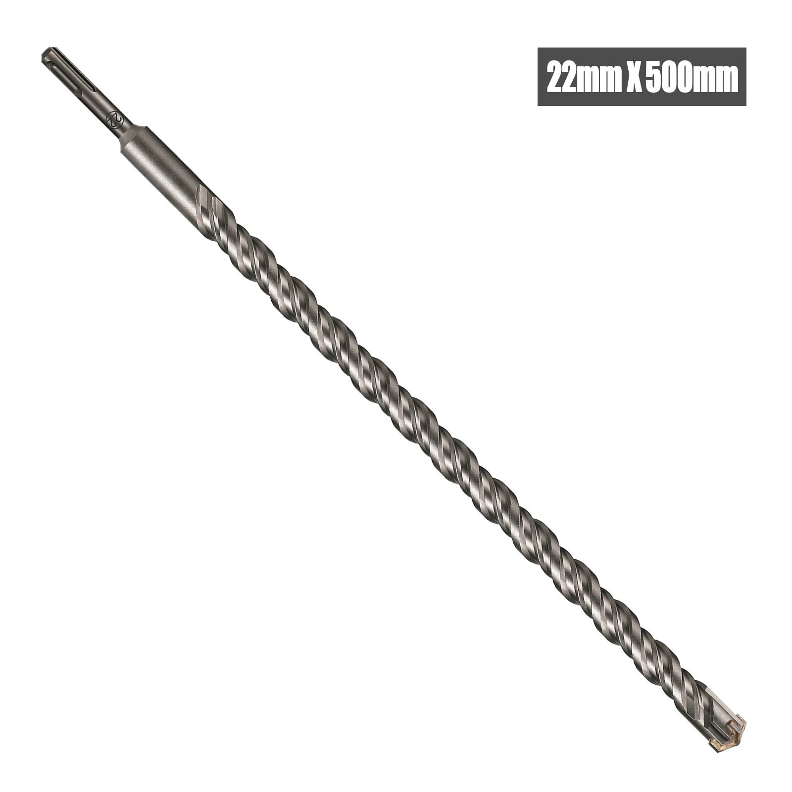 1 Stück Beton-SDS-Plus-Bohrer 8-30mm Kreuzschneiderkopf Doppelbohrer Hammer 500mm Wand Ziegel Block Elektrohammer Mauerwerk-Bohrer – Detail 17