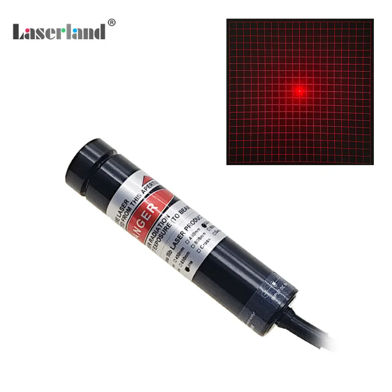 20x20 Red Grid Matrix Grating Laser Module 3D Structural Light Source Scanner Scanning