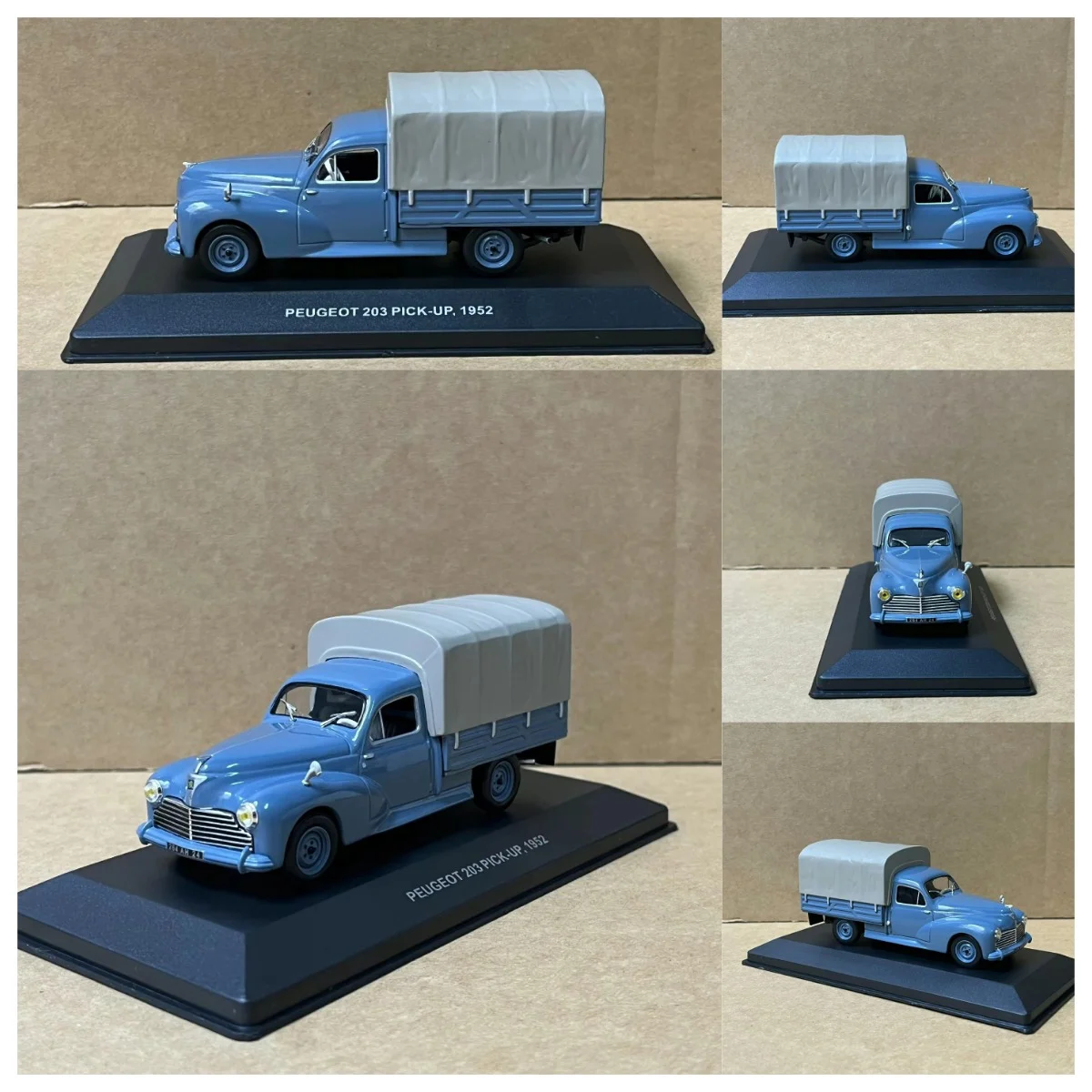 

SOLIDO S Diecast 1/43 Scale PEUGEOT 203 1952 Truck 3g Alloy Car Model