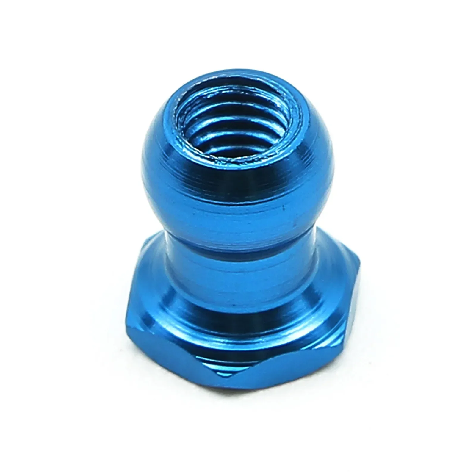 10 pieces of 5mm aluminum alloy ball nut 53640 Blue for 1/10    Tamiya RC automotive upgrade parts kit