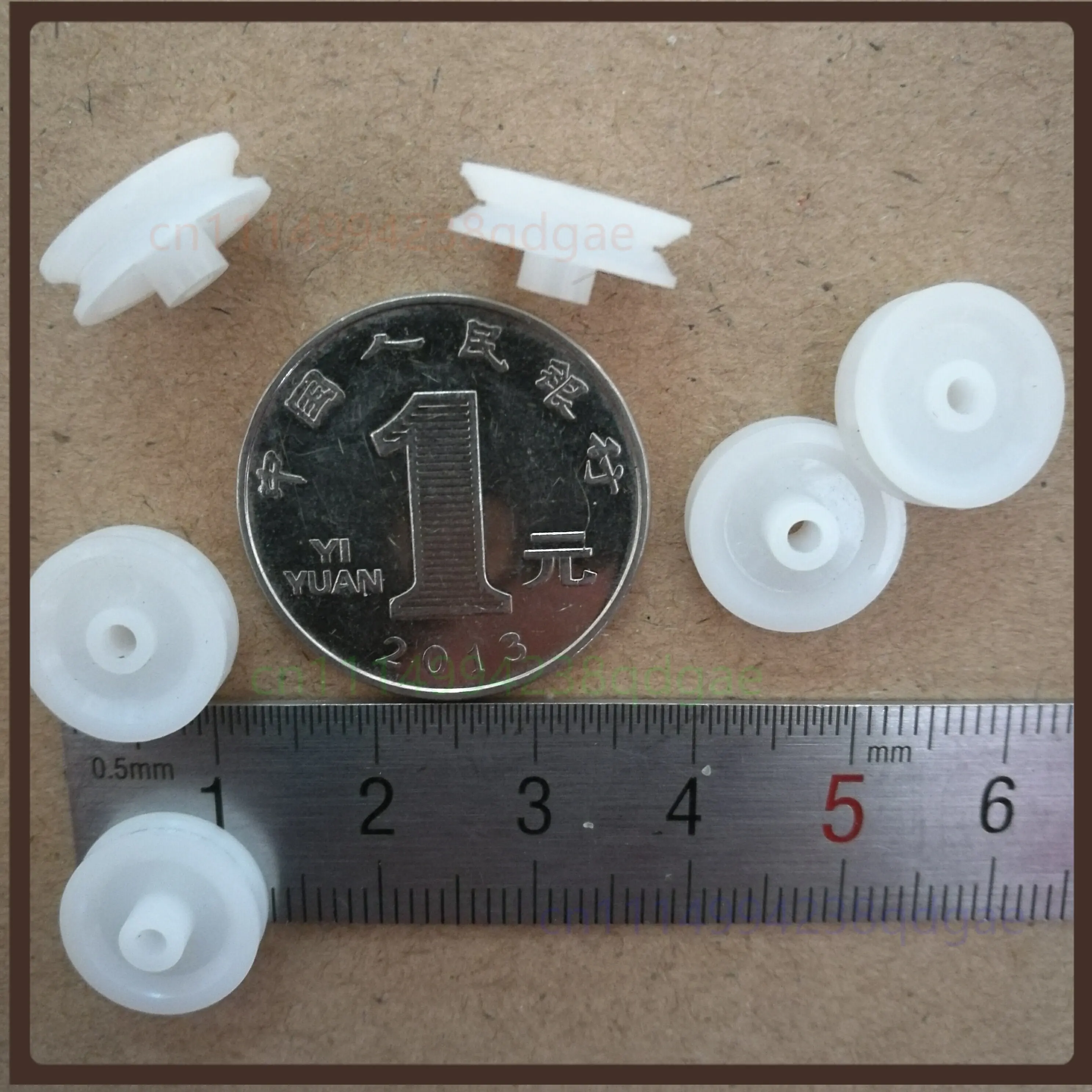 10PCS 12.5mm OD 2mm Center Hole 5.5mm Height Single Layer Motor Pulley For Cassette Deck Tape Recorder Belt Wheel