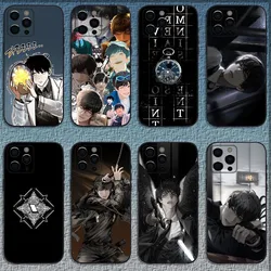 O-Omniscient Reader Viewpoint Phone Case For iPhone 16,15,14,13,12,11,Pro,X,XS,Max,XR,Plus,Mini Soft Black Cover