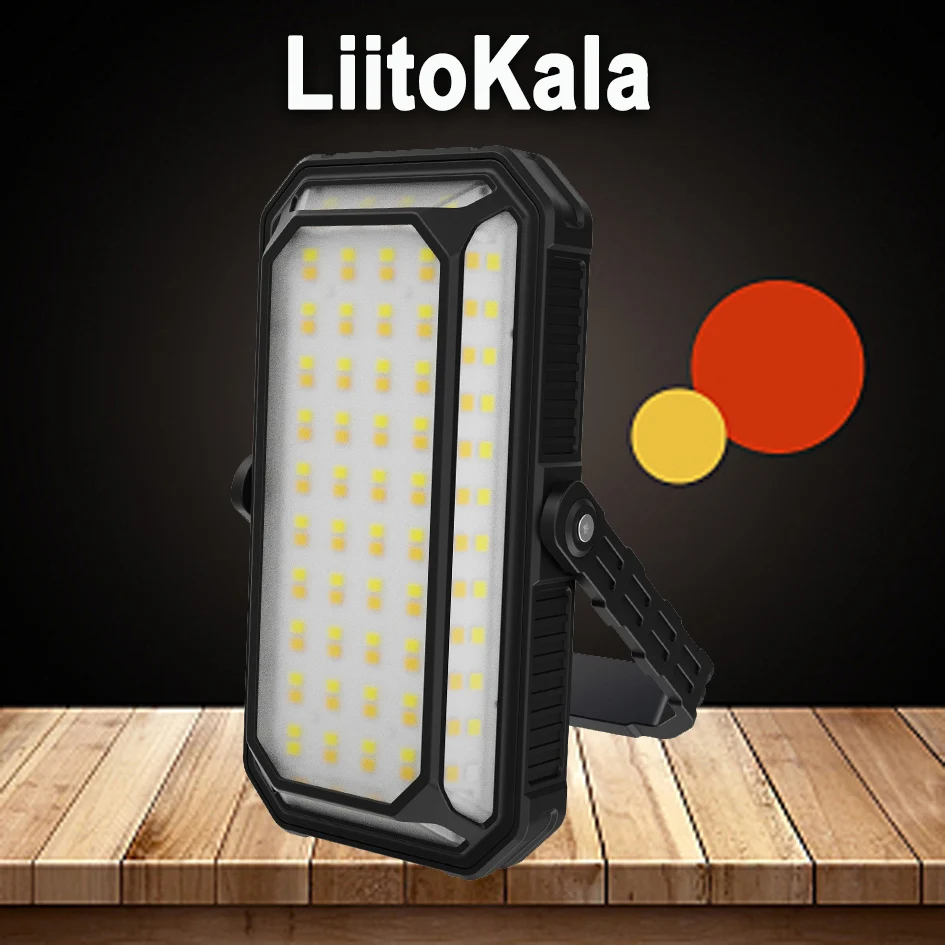 Liitokala XY-008 أضواء التخييم في الهواء الطلق ذات العمر الطويل للغاية وقابلة لإعادة الشحن بالطاقة الشمسية #3