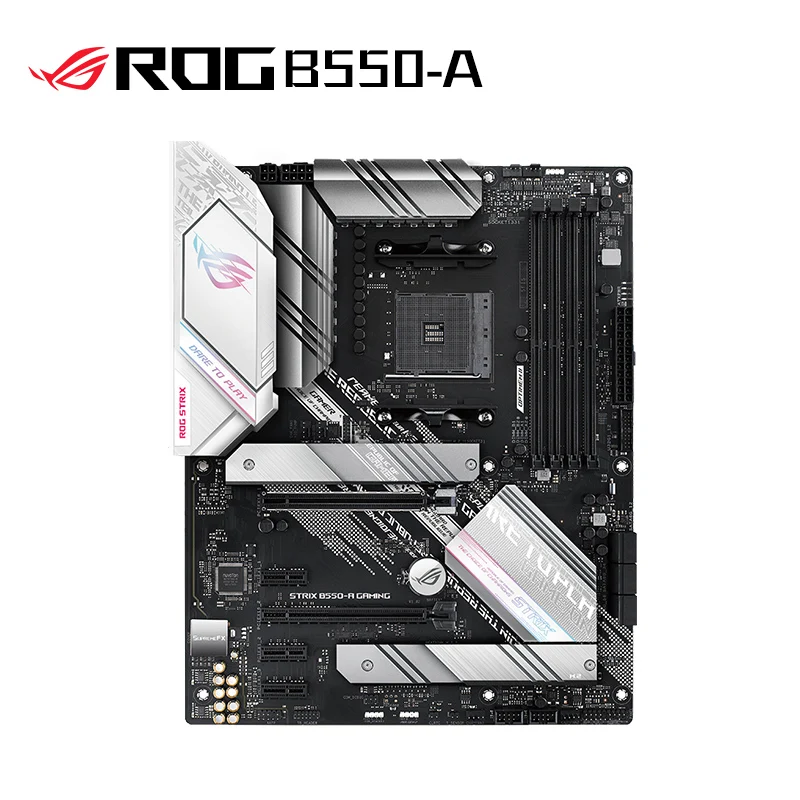 Asus Moederbord Rog Strix B550-A Gaming Ondersteuning Cpu3700x/5600x/5800x (Amd B550/Socket Am4)