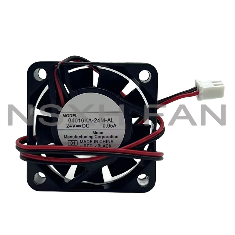 

New Original 04010KA-24M-AL 4010 DC24V 0.05A 40*40*10MM 3-wire Inverter Cooling Fan