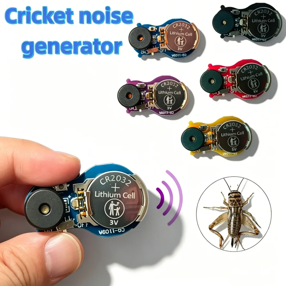 

1PCS Cricket Noise Generator Hidden Prank Toy Long Lasting Sound Office Home Amusing Portable Trick Fun Gag Gadget Jokes