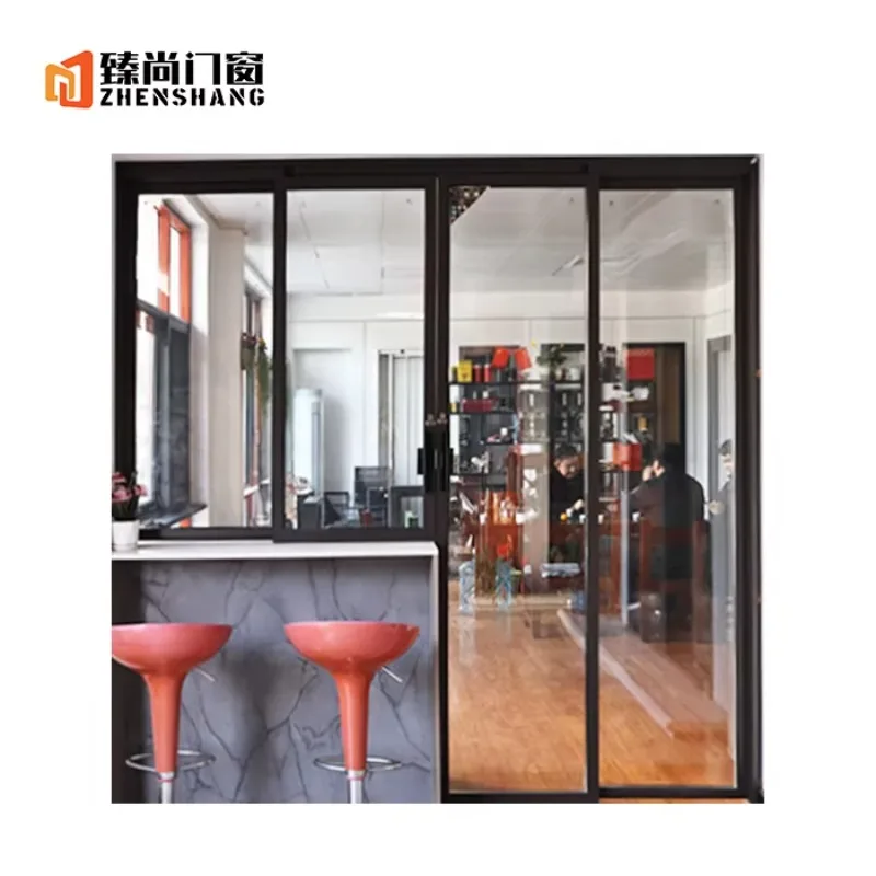 

Patio Waterproof Doors Aluminum Sliding Glass Patio Doors Hurricane Resistant Sliding Glass Doors