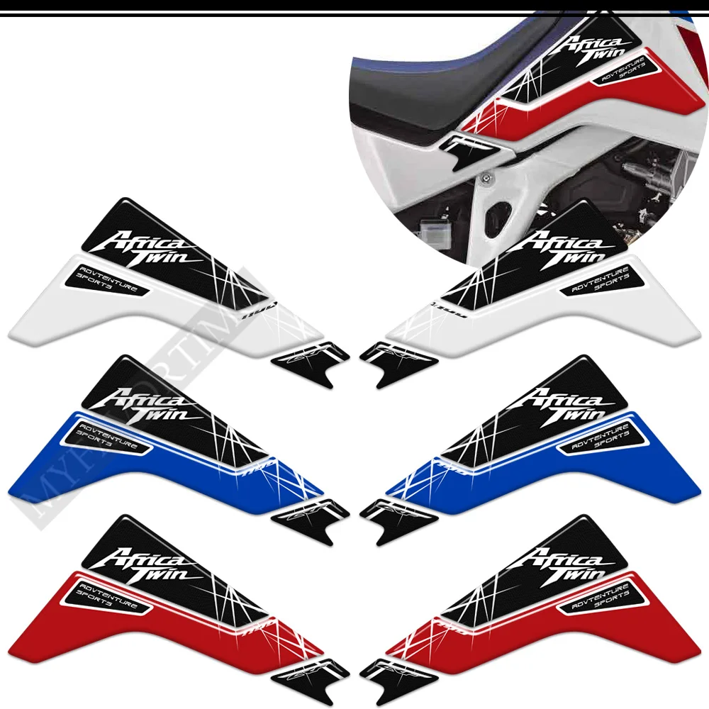 Africa Twin Stickers Protectior Tank Pad  Adventure ADV Visor Set Decal Kit For Honda CRF1100 CRF 1100 L