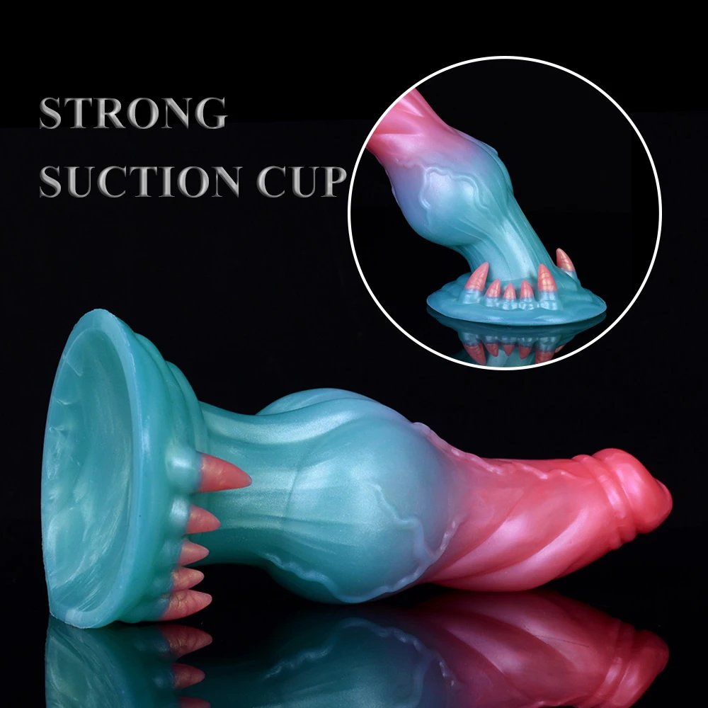 NNSX Tusk Dog Knot Realistic Dildo with Suction Cup Sex Toys For Women Men Female Masturbators Vagina Anal Butt Plug Fake Penis