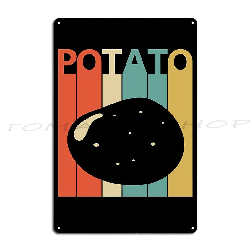 We Potatoes Weird Shaped Potatoes Anatomy of a good Metal Sign Kitchen Wall Decor Mural Club Character  Tin Sign Poster