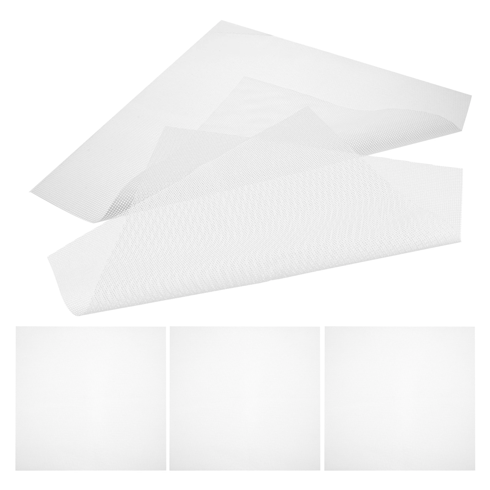 

5pcs Silicone Baking Sheets High Temp Resistant Food Dryer Mats Reusable Pads for Dehydrator Trays Fruit Vegetable Meat Dryer