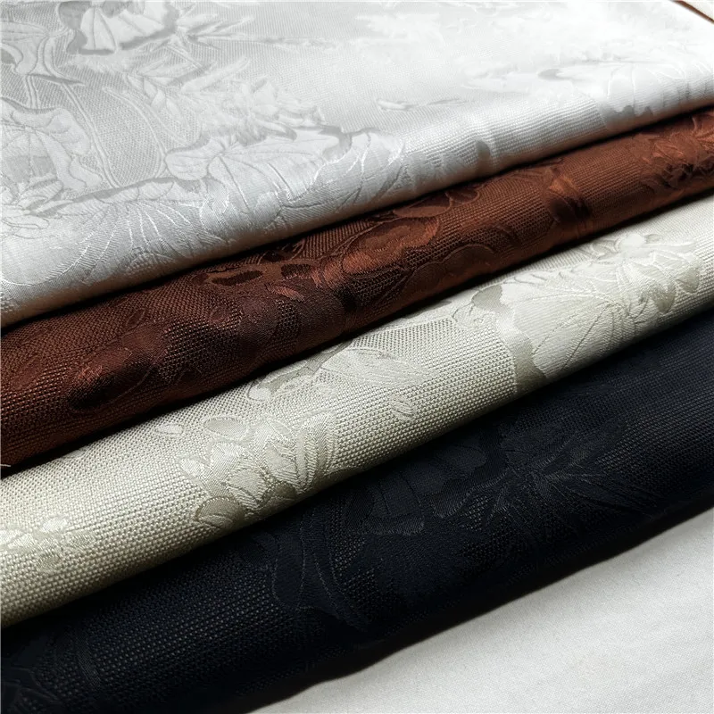 

Рубашка из жаккардовой ткани в китайском стиле из ацетата, новый китайский стиль для шитья одежды своими руками, ткань из искусственного шелка, материал на метр