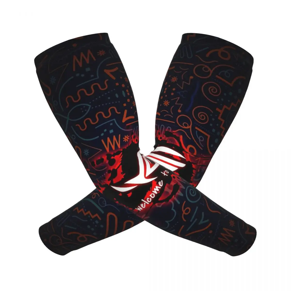 

Asus Rog рукава для мужчин и женщин защита от солнца и ультрафиолета татуировка прикрытие спорт охлаждение езда на велосипеде