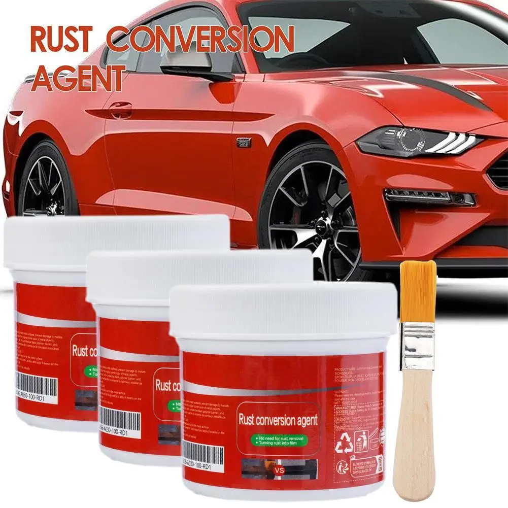 Metal Rust Remover & Rust Inhibitor Waterproof Rust-Proof Paint Anti-Corrosion Automotive Coatings Primer Rust Inhibitor