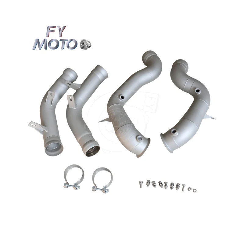 

Exhauat Downpipe For Mercedes Benz M178 W213 E63 AMG 2016+ With Ceramic Coating